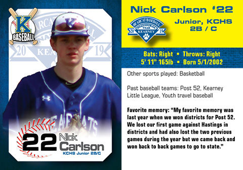 22 Nick Carlson